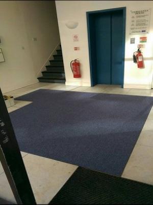 carpet styl supply and install carpet tiles by distinctive flooring in two offices and lobby in harrow on the hill